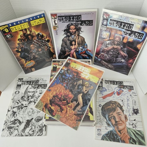 Rising Stars #0, 1/2, 1-24 + Prelude, Complete Series, Straczynski + 1 ...