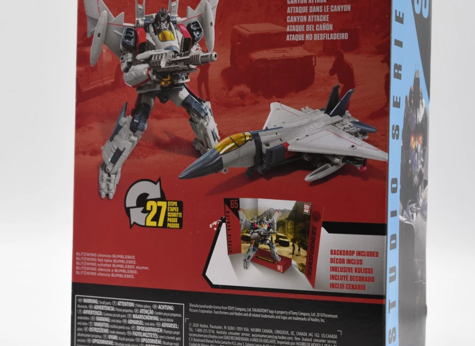 Transformers Generations Studio Series 65 - Blitzwing Action Figure - Image 4 of 4
