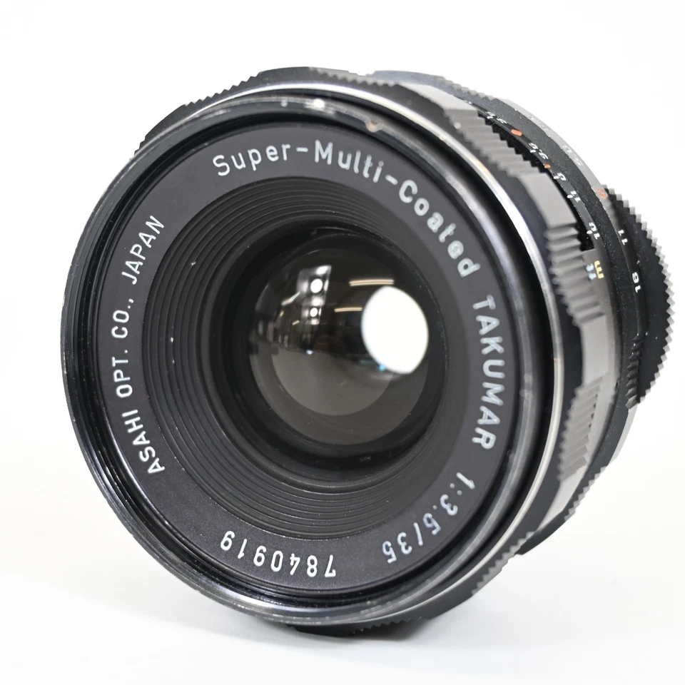 Lente gran angular de montaje Asahi Pentax Super-Multi-Coated Takumar 35 mm... - Imagen 2 de 4