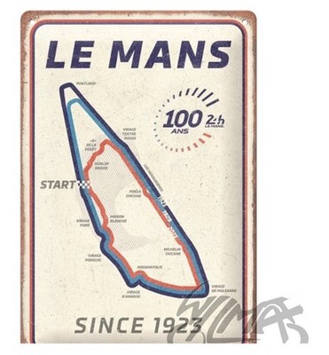 PLATTE 20x30 24h LE MANS CIRCUIT 22394