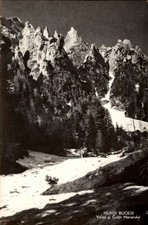 RPPC Muntii Bucegi Valesi si Coltii Morarului vintage postcard c589