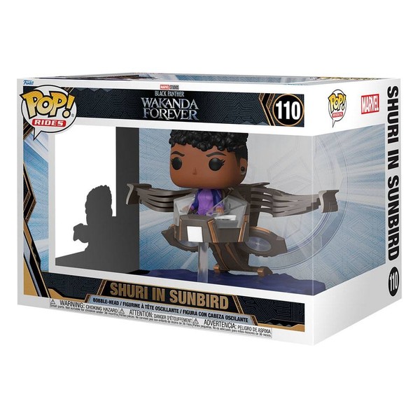 Funko Pop! Black Panther Wakanda Forever - Shuri In Sunbird #110-image