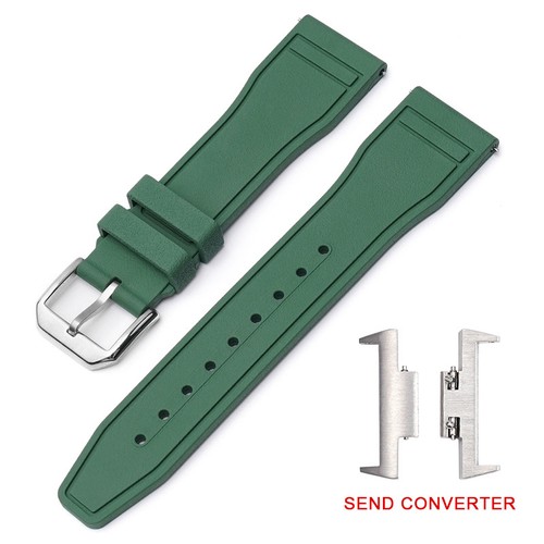 For Tissot PRX Super Player Watch Band 22MM Strap+12MM Converter Accessories Kit - Photo 8 sur 13