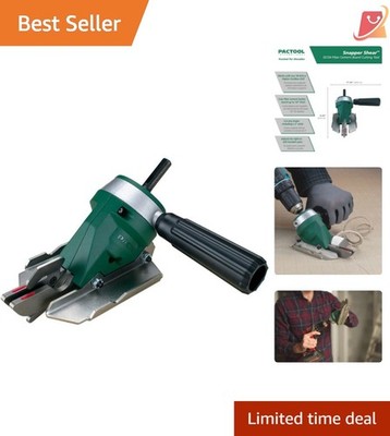 Fiber Cement Board Shear Tool Power Drill Attachment Universal Siding Renovation