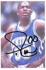 TONY DELK Signed 4X6 Photo NCAA Basketball KENTUCKY Autograph