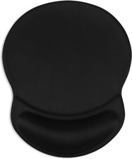 Ergonomic Mouse Pad with Gel Wrist Rest Support Gaming Small Wrist Rest Smooth S