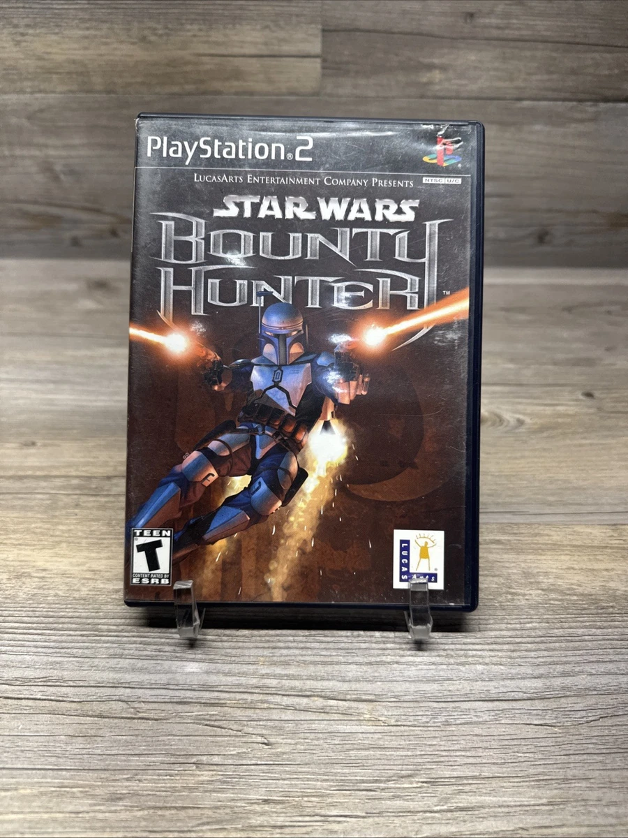 STAR WARS BOUNTY Hunter PS2 Game Sony PlayStation PAL Complete Jedi