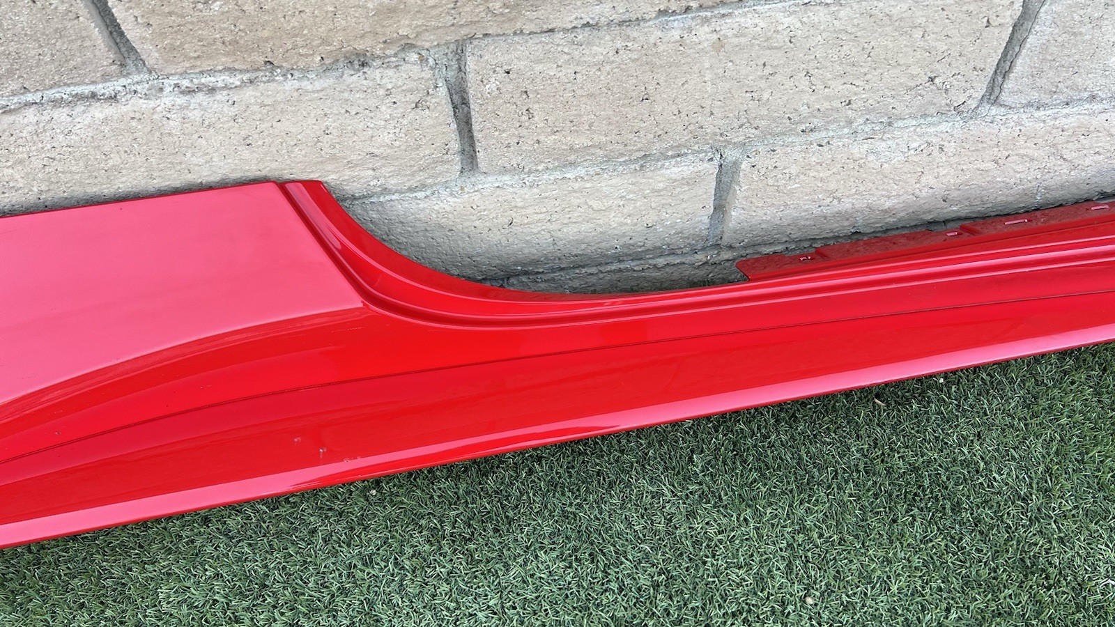 Ferrari 488 GTB Spider Right Side Rocker Panel Mouldings OEM Side Skirts