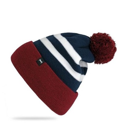Monotox Wintermütze MX20057 ELES NAVY Rot