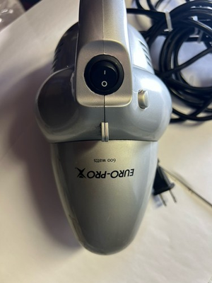 #ad #ad The Shark Euro Pro Corded Handheld Vacuum EP033 Silver NO ATTACHMENTs But Works $19.99