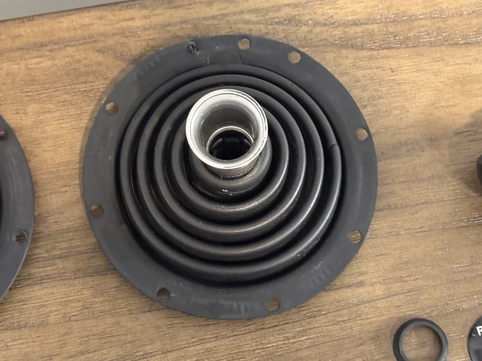 MK1 Audi TT Shifter Parts, 6-Speed Shift Knobs, Shift Boots, Aluminum Trim Rings - Image 4 of 4