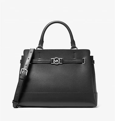 MICHAEL KORS Tasche Bag REED LG CZ BELTED SATCHEL  schwarz - Bild 1 von 4