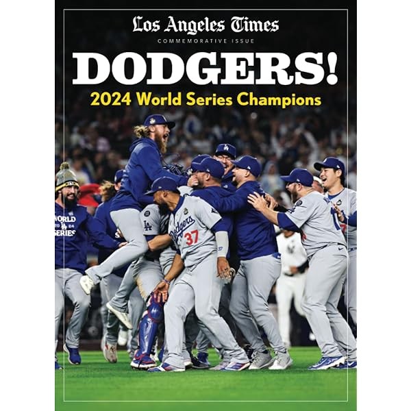 Los Angeles Dodgers : 2024 World Series Champion English Baseball Magazine J FS
