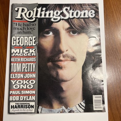 Rolling Stone Mag Issue 887 January 17, 2002 George Harrison
