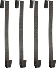 Sattiyrch 12" Wreath Hanger for Front Door,Steel Over The Textured Bronze 