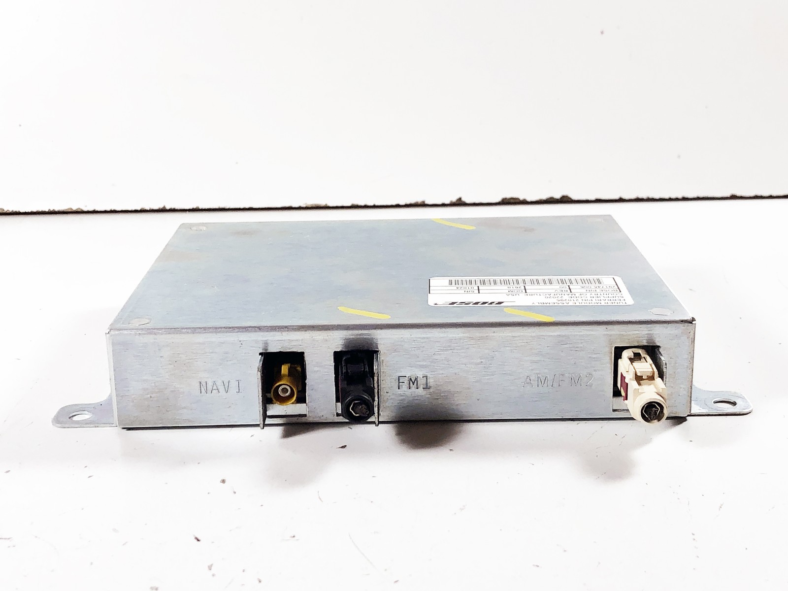 09-13 Maserati Quattroporte M139 BOSE Audio Tuner Control Module 218295 88K 10