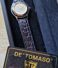 DETOMASO Euro-Uhr Limited Edition Quarz Leder...