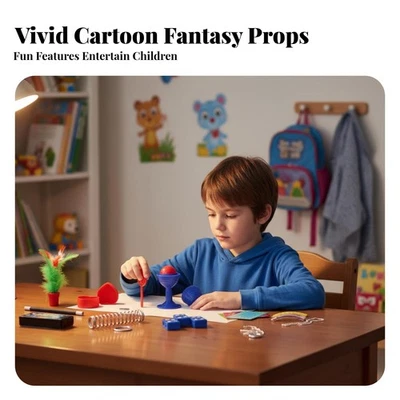 Coffret de Tours de Magie pour Enfant Facile à Apprendre pour Enfants, - Photo 1/4
