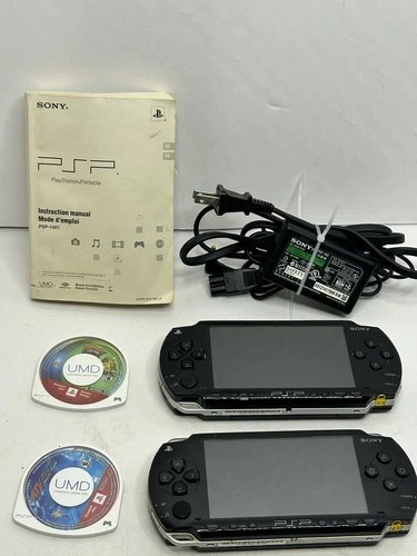 2-Sony PlayStation Portable PSP-1001 Handheld Video Game Console Only-Parts Only