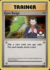 Gym Badge (Giovanni) XY210 Holo P XY Promo Pokemon DMG on eBay
