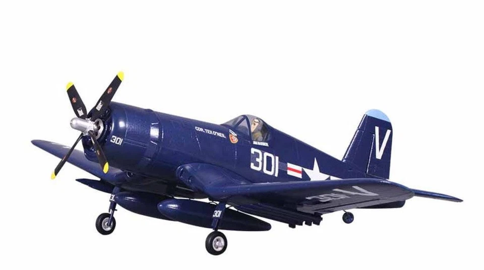 FMS F4U Corsair V2 Ready To Fly (RTF) 800mm Wingspan with Rad/Bat/Crg FMS022R - Image 2 of 4