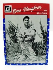 2023 Panini Donruss Enos Slaughter #279 Blue & White Stars St. Louis Cardinals 