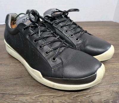 ECCO Hydromax Black Spikeless Golf Shoes Mens Size 9 (EU 43) Natural Motion 