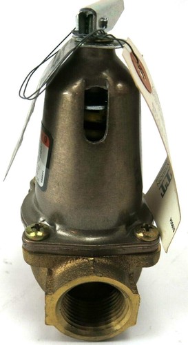 3/4 " X 3/4" NPT RELIEF VALVE ( 110125 ) 75 PSI BY BELL AND GOSSETT - Picture 6 of 10