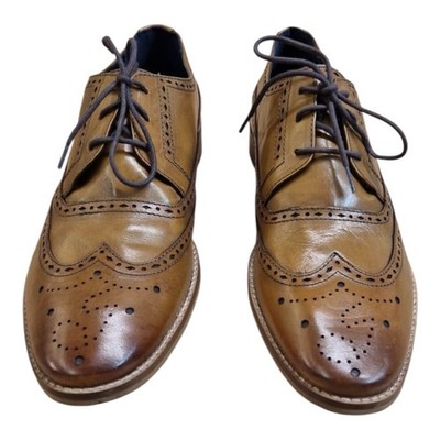 Goodwin Smith gr 42 Herren Halbschuhe Schnürschuhe Elegant Sehr Gut A3