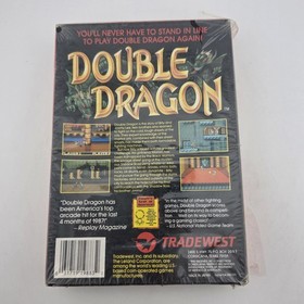 Double Dragon - Box Only - Nintendo Nes - Shrink - Authentic (No Game)
