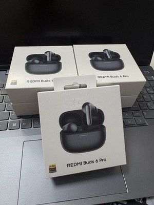 Brand New Original Black Xiaomi Redmi Buds 6 Pro Wireless Earbuds