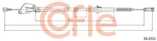 Cofle 92.18.2511 cable pull, clutch control for Kia