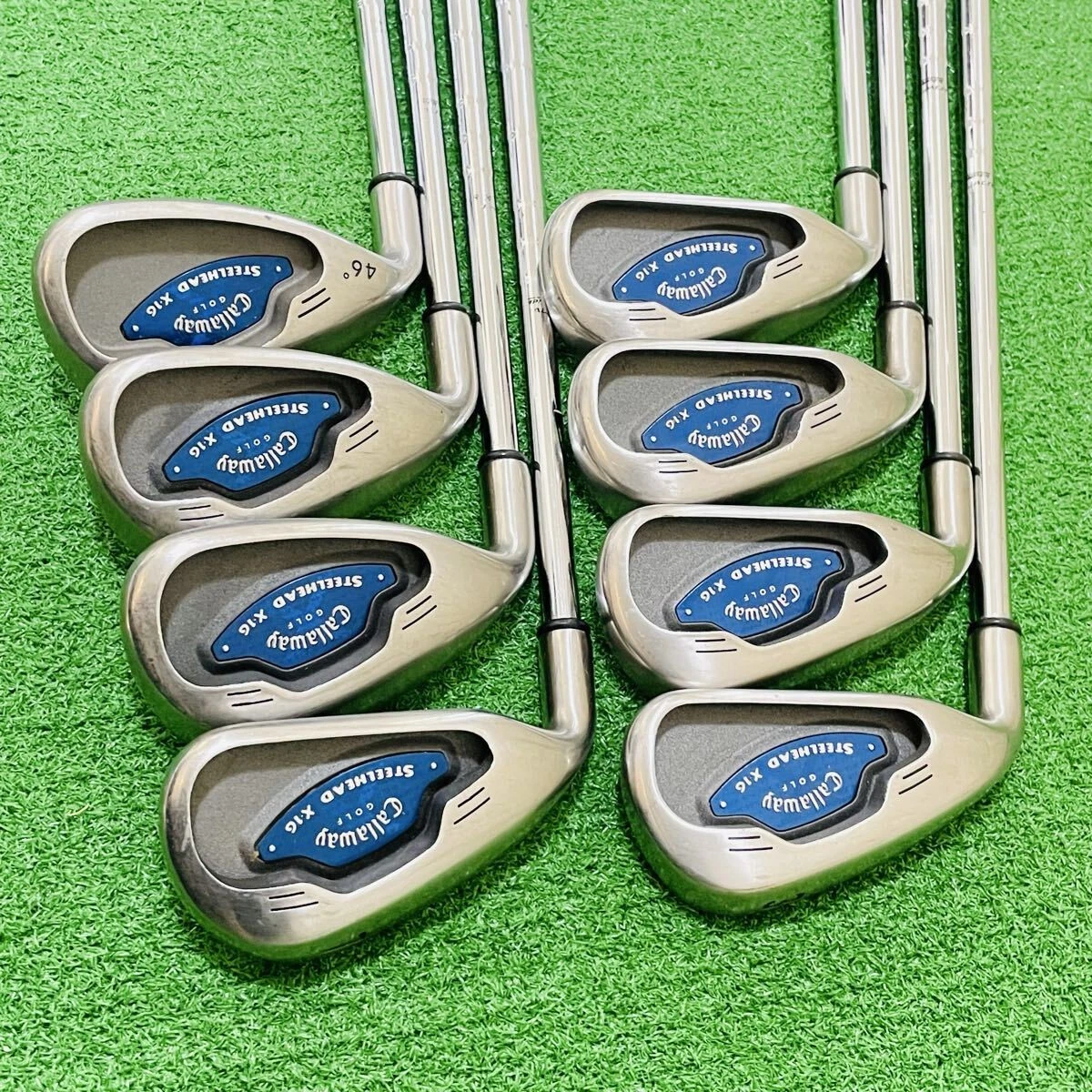 Set De Fers Callaway RAZR X MB FORGED 3-9.P - Left-handed, Shaft DG X100, Occasion Avec Usure
