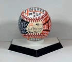 Cal Ripken Jr. The Streak Signed OAL Baseball, VCBC SuperStats, Hand Painted JSA