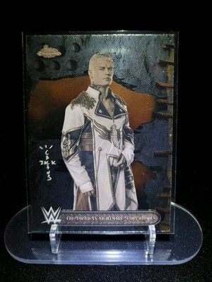 Cody Rhodes WWE Topps Chrome Cactus Jack Wrestling Karte 2025 American Nightmare