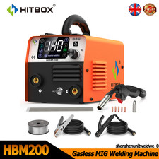 HITBOX HBM200 3in1 Gasless MIG Welding Machine Inverter IGBT MIG/TIG/MMA Welder