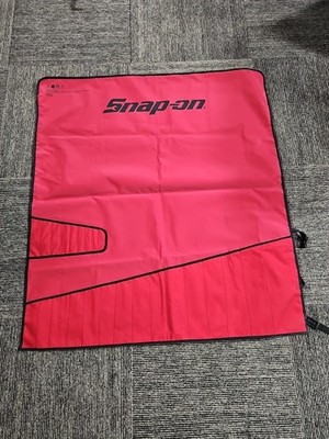 LARGE! SNAP ON C-110D RED CANVAS BAG POUCH ROLL PAKKB093 OEX724KB
