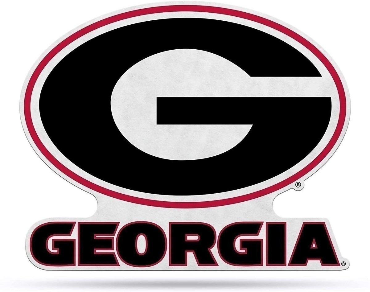 Georgia Bulldogs Pennant Primary Logo 18 Inch Soft Felt University of
