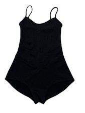 Live The Process Corset Leotard in Black