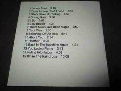 Excellent] paul mccartney driving rain (RARE SET!!) From Japan | eBay