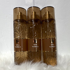 Lot 3 Bath  Body Works Viva Vanilla Fine Fragrance Mist Vanilla 8 fl oz