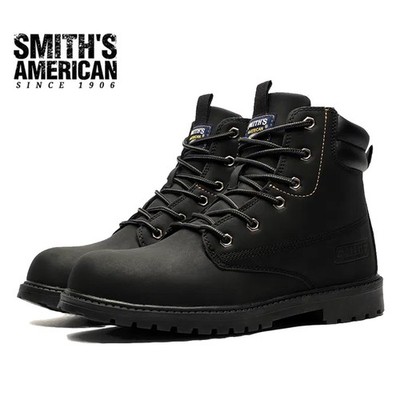 Smith's American Original Rebar Herren Urban Outdoor Arbeit Mode Stiefel Schwarz