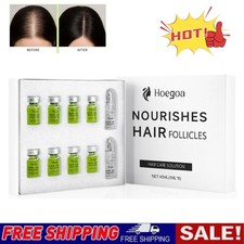 8Pcs/SET MICRONEEDLE Hair Regrowth System, Advanced Hair Treatment Ginseng Serum