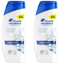 2x Head And Shoulders Shampoo XXL Classic Clean up to 100% dandruff 700ML