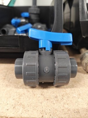 COMER 1/2'' DN15 PVC Absperrventil #K1