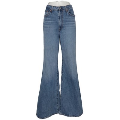 Levi's Premium, Jeans, Größe: 30, RIBCAGE BELL, Blau, Baumwolle/Elasthan #Efh
