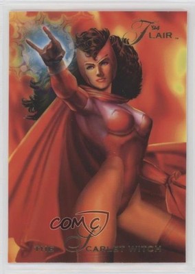 1994 Flair Marvel Scarlet Witch #35 02v3