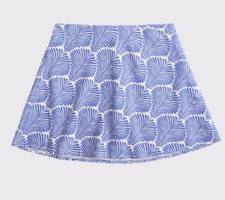Abercrombie and Fitch The A F Sienna Mini Skort Large Tropical Linen Blend