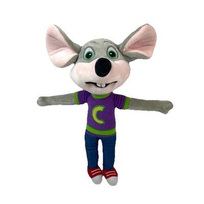 Chuck-E-Cheese Plush Mouse Mascot Doll Prize Stuffed Animal Pizza Place Toy