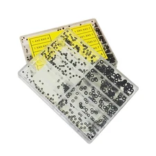 10 Size Waterproof Rubber O Ring Watch Crown Watch Head Ring Seal Gasket W/box H